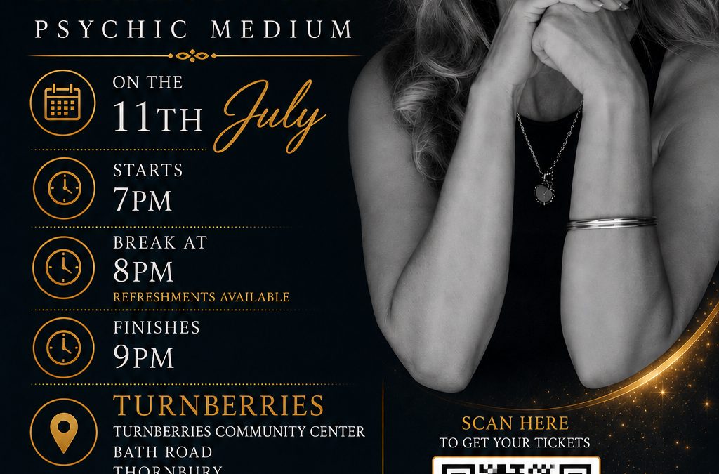 An Evening of Mediumship & psychic messages – Melanie Kellaway – 11th July 2026